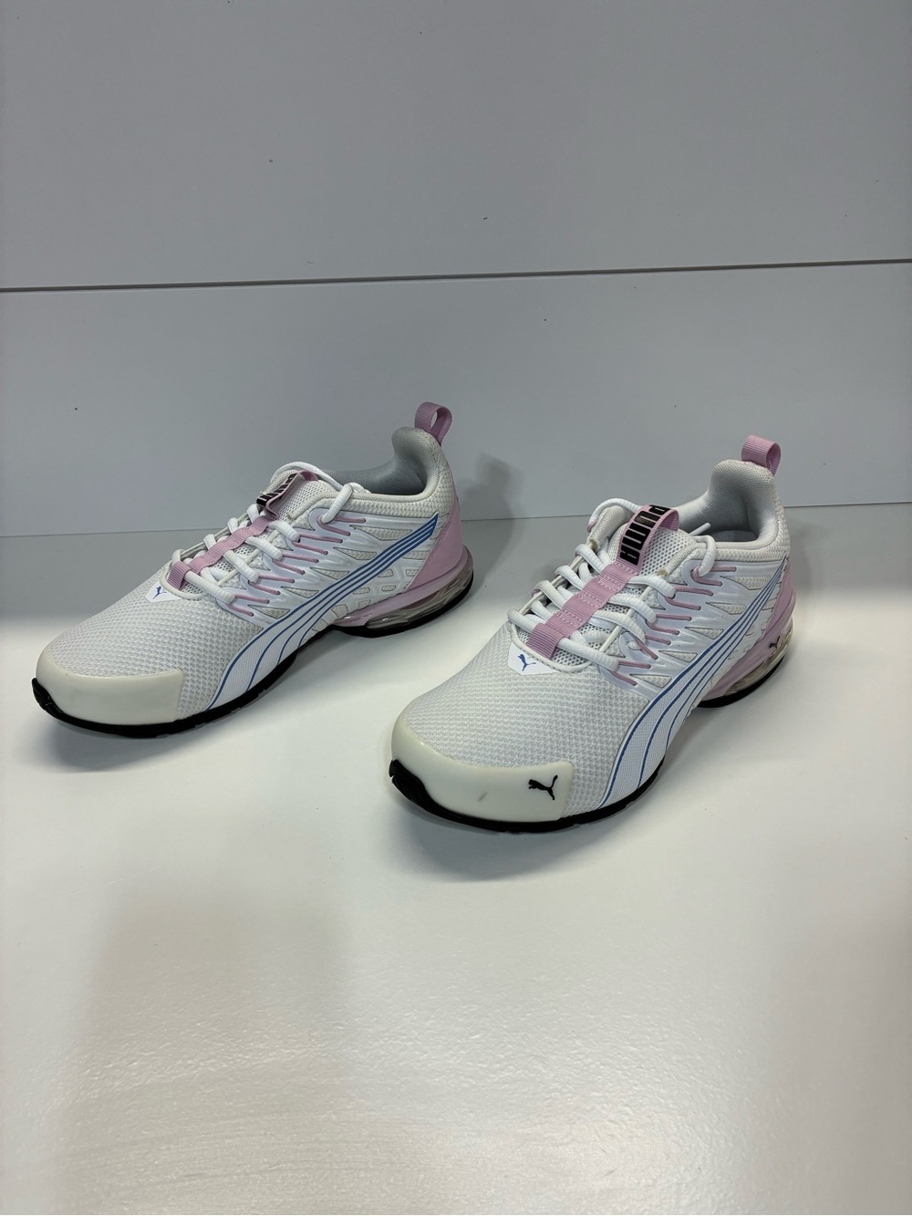 Puma Voltiac Evo Women's White and Light Purple Athletic Sneakers